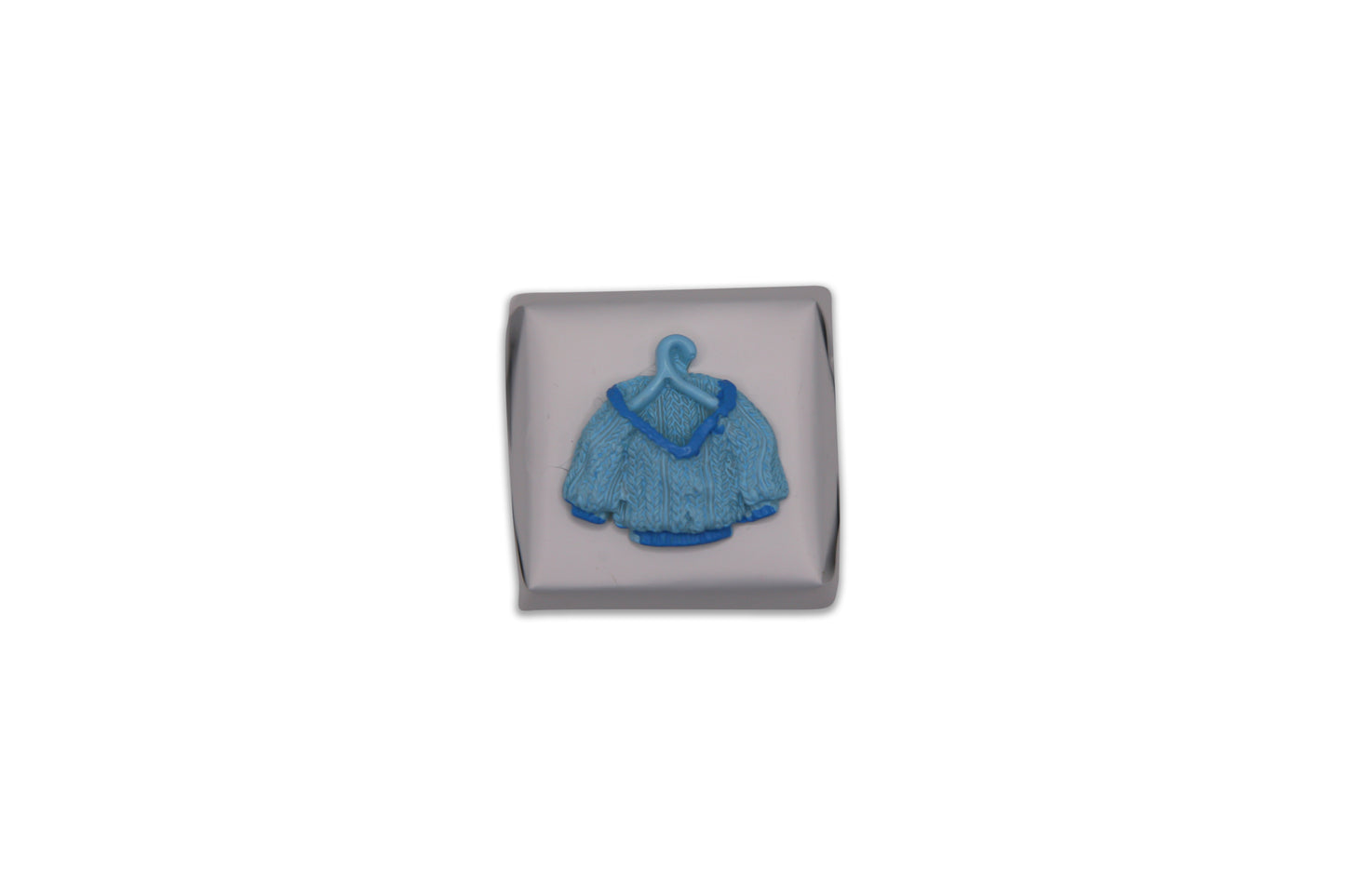 Blue Knit Jacket (Plastic) - Decorated Chocolate