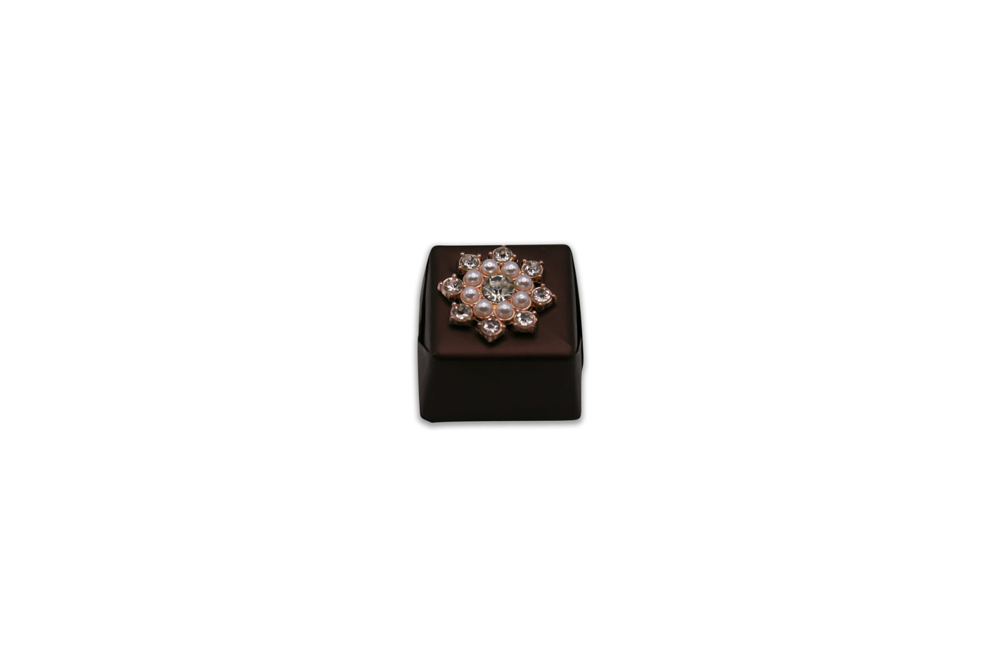 Crown Jewel & Mini Pearls - Wedding Decorated Chocolate Favor