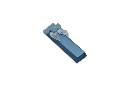 Baby Boy Sign with Light Blue Bow - Decorated Chocolate