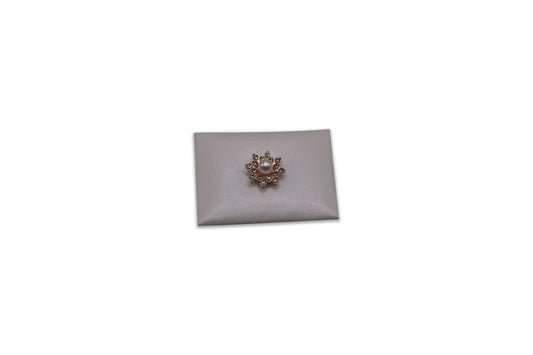 Big Pearl & Rhinestone - White Envelope - Wedding Decorated Chocolate Favor