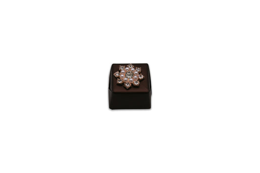 Crown Jewel & Mini Pearls - Wedding Decorated Chocolate Favor