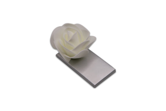Foam Rose Beige (5 cm) - Wedding Decorated Chocolate Favor