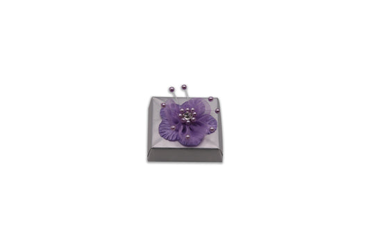 Cute Purple Flower - Wedding Decorated Chocolate Favor